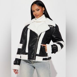Black Shearling Jacket